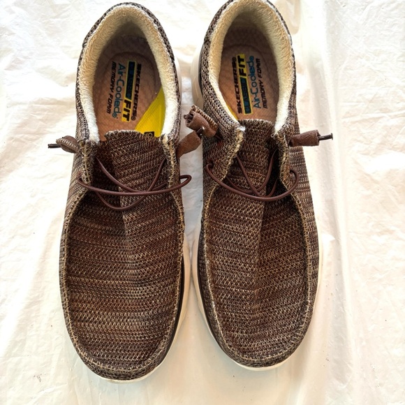 Sketchers Zenwick loafers air- cooled memory foam brown SZ 10 Worn Once main image 9